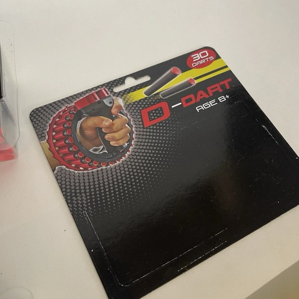D-Dart 60-pieces Dart Refill -Compatible with Tempest D-Dart Blaster Models